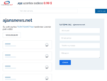 Tablet Screenshot of ajansnews.net